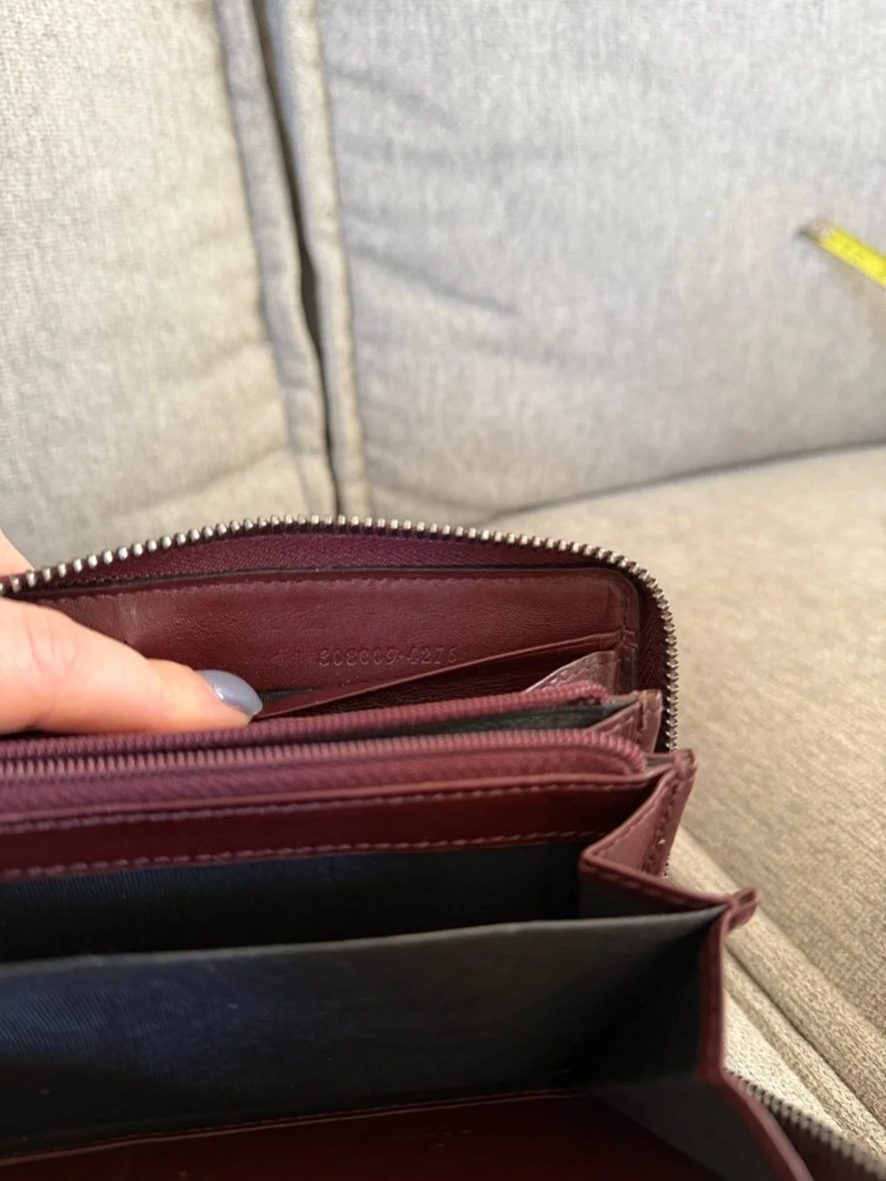 Gucci Guccissima Striped Wallet - Picture 8 of 10